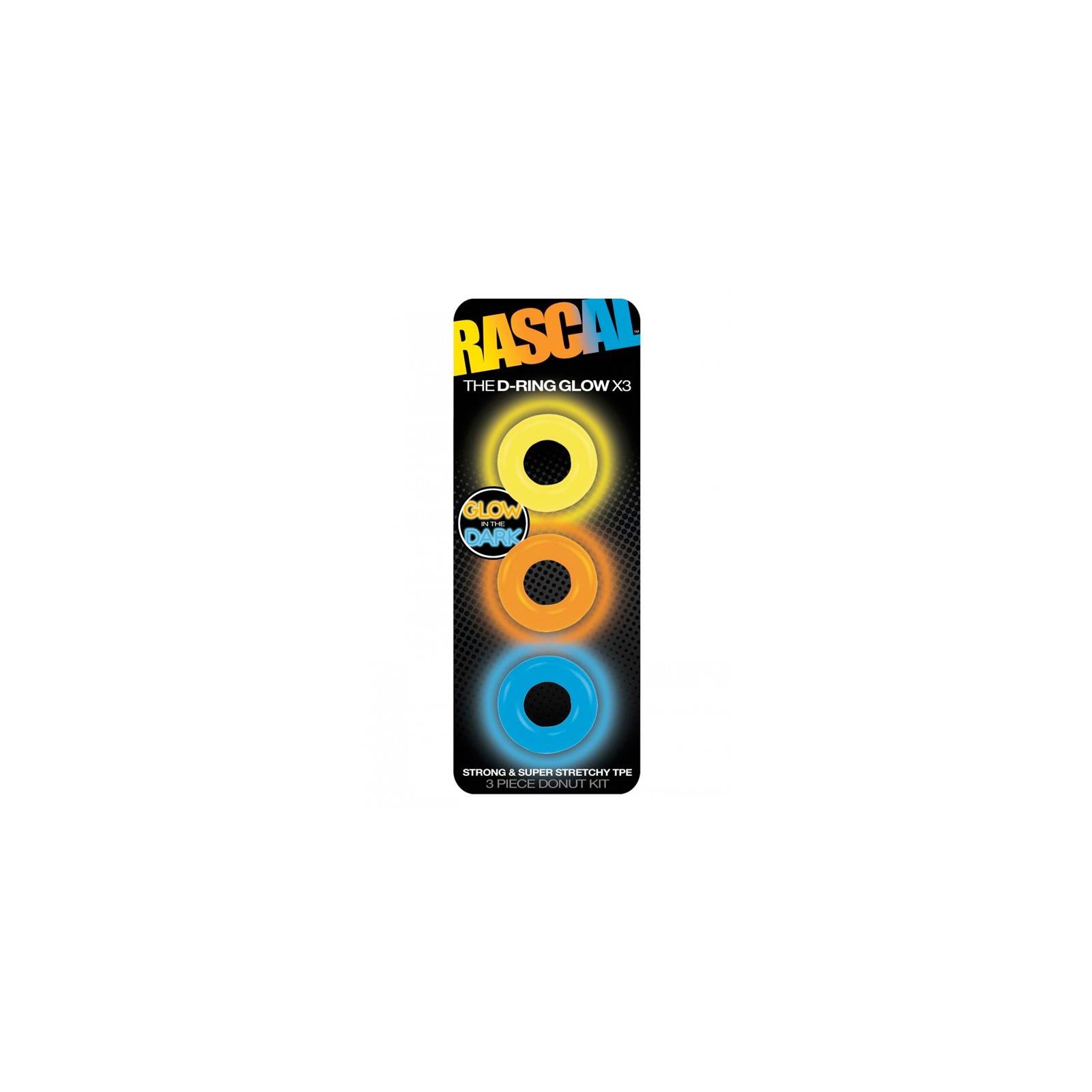 Rascal The D-Ring Glow x3 for Enhanced Pleasure