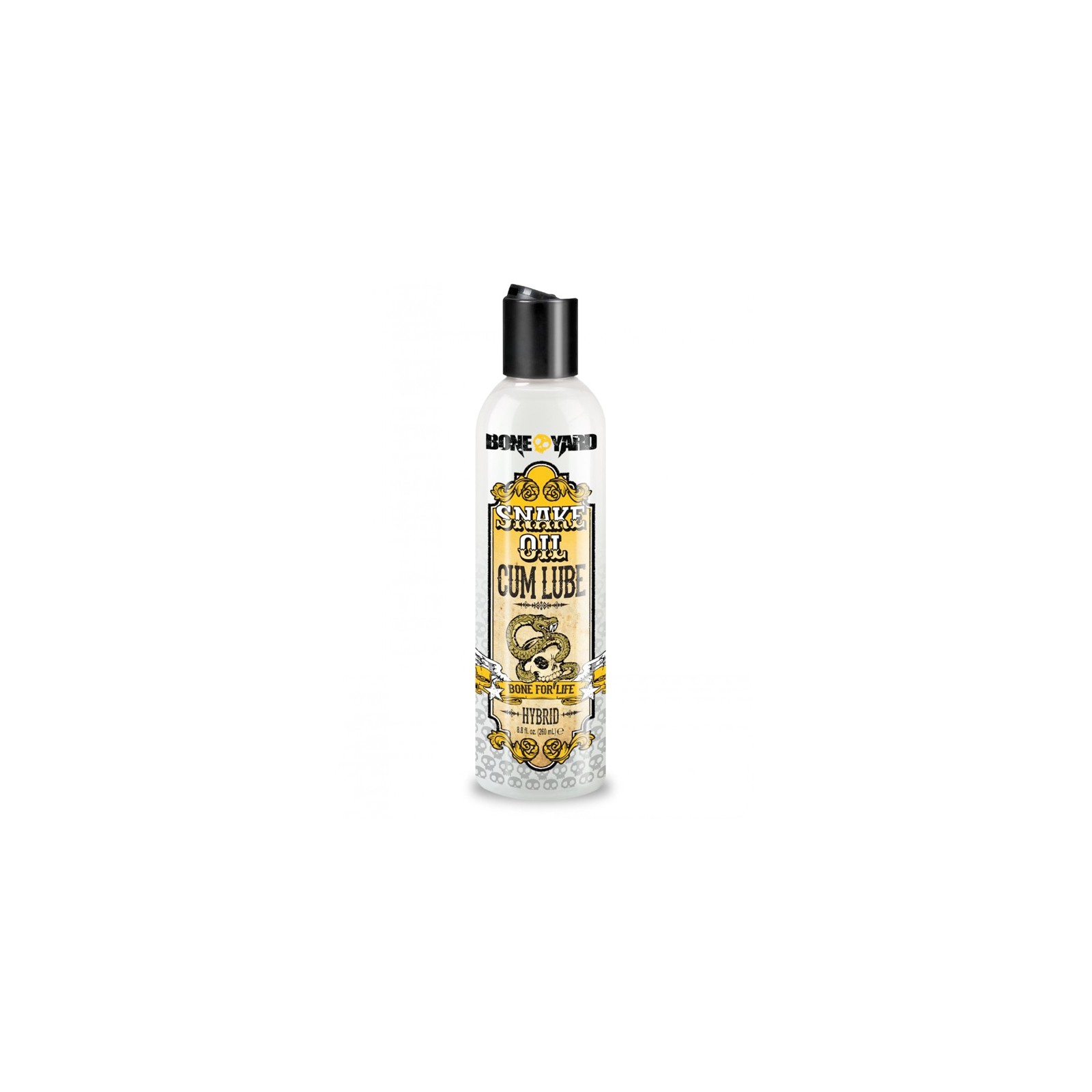 Lubricante Boneyard Snake Oil 8.8oz - Perfecto para Diversión Íntima