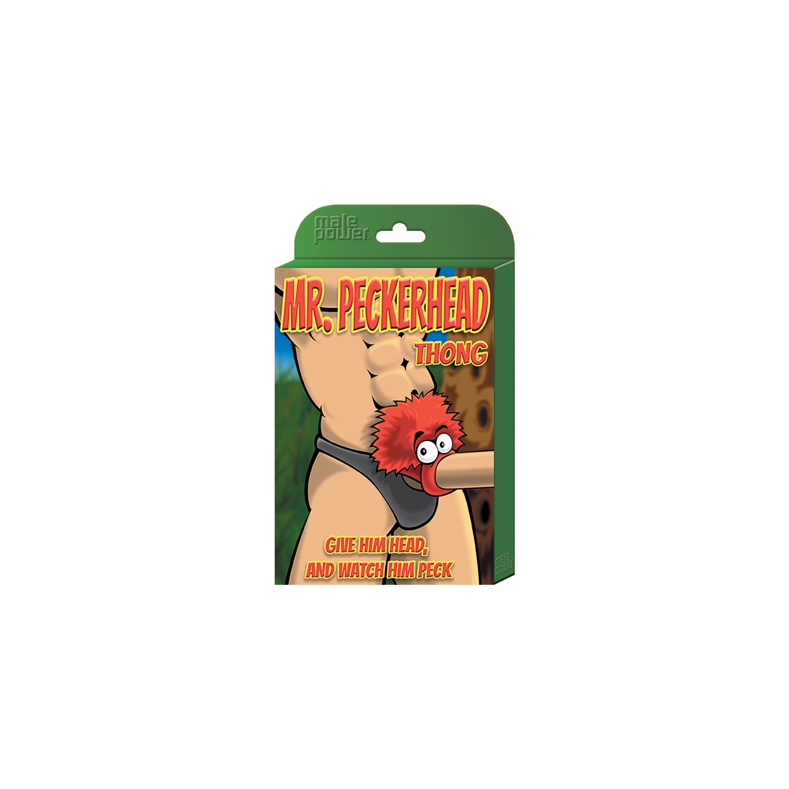 Tanga Novelty Mr. PeckerHead de Male Power