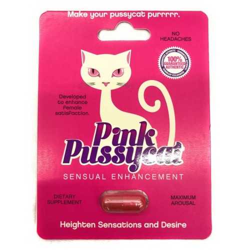 Acelerador Sensual Femenino Pink Pussycat 24ct