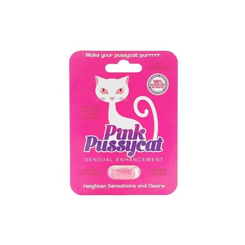 Mejorador Sensual Pink Pussycat para Mujeres 1ct