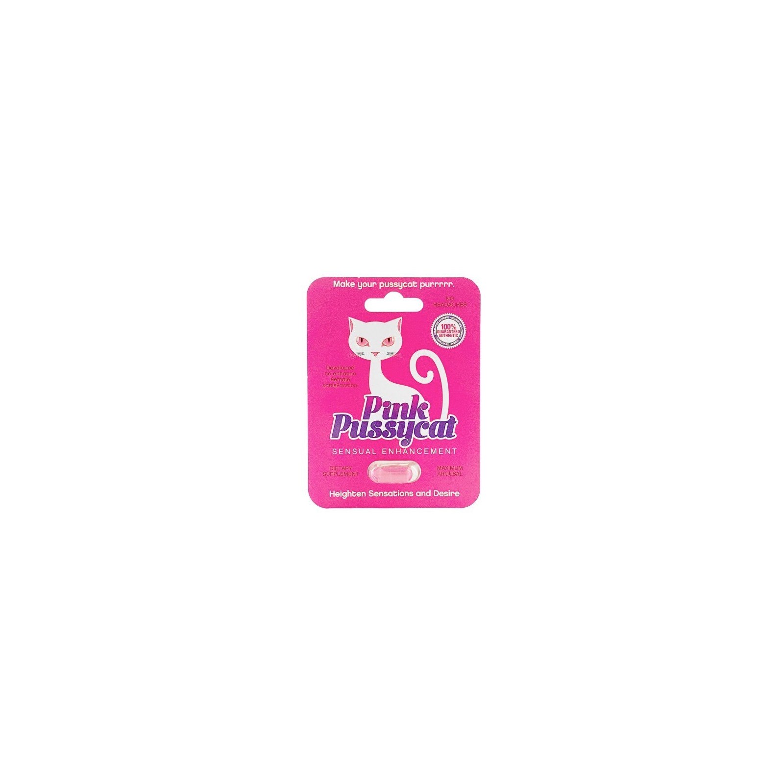 Mejorador Sensual Pink Pussycat para Mujeres 1ct