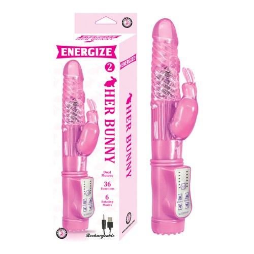 Energize Her Bunny 2 Rechargeable Waterproof Vibrator