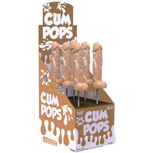 Cum Cock Pops Milk Chocolate Lollipops