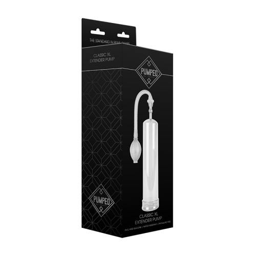 Pumped Classic XL Extender Penis Pump Clear - Size Enhancement