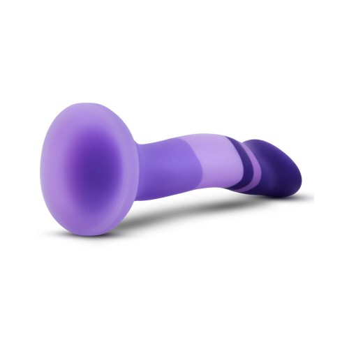 Avant D2 Lluvia Púrpura Dildo de Silicona 7.5in - Placer Realista