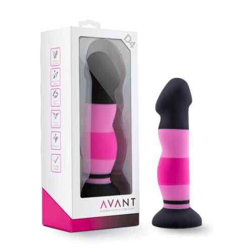 Dildo Rosa Avant D4 de Silicona - Diseño Artesanal Único