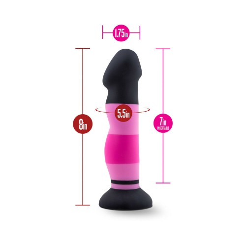 Avant D4 Pink Silicone Dildo - Unique Artisan Design