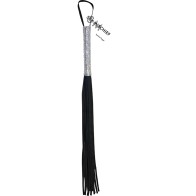 Flogger Negro Sparkle de Sportsheets - Accesorio de Fantasía