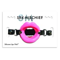 Gag de Silicona Lips de Sex & Mischief para Diversión Extrema en Bondage