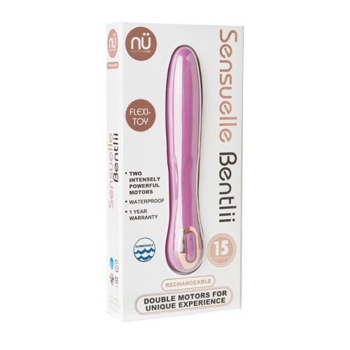 Nu Sensuelle Bentlii Silicone Vibrator Purple