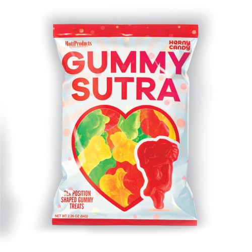 Gomitas de Posiciones Sexuales Gummy Sutra 12 /Por Sabores Variados