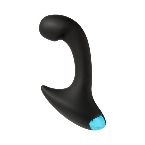 OptiMALE Vibrating P-Massager Wireless Remote Black