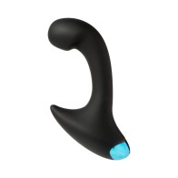 OptiMALE Vibrating P-Massager Wireless Remote Black