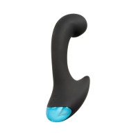 OptiMALE Vibrating P-Massager Wireless Remote Black