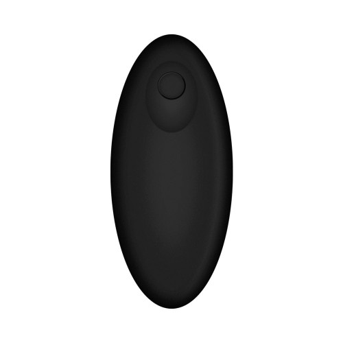 OptiMALE Vibrating P-Massager Wireless Remote Black