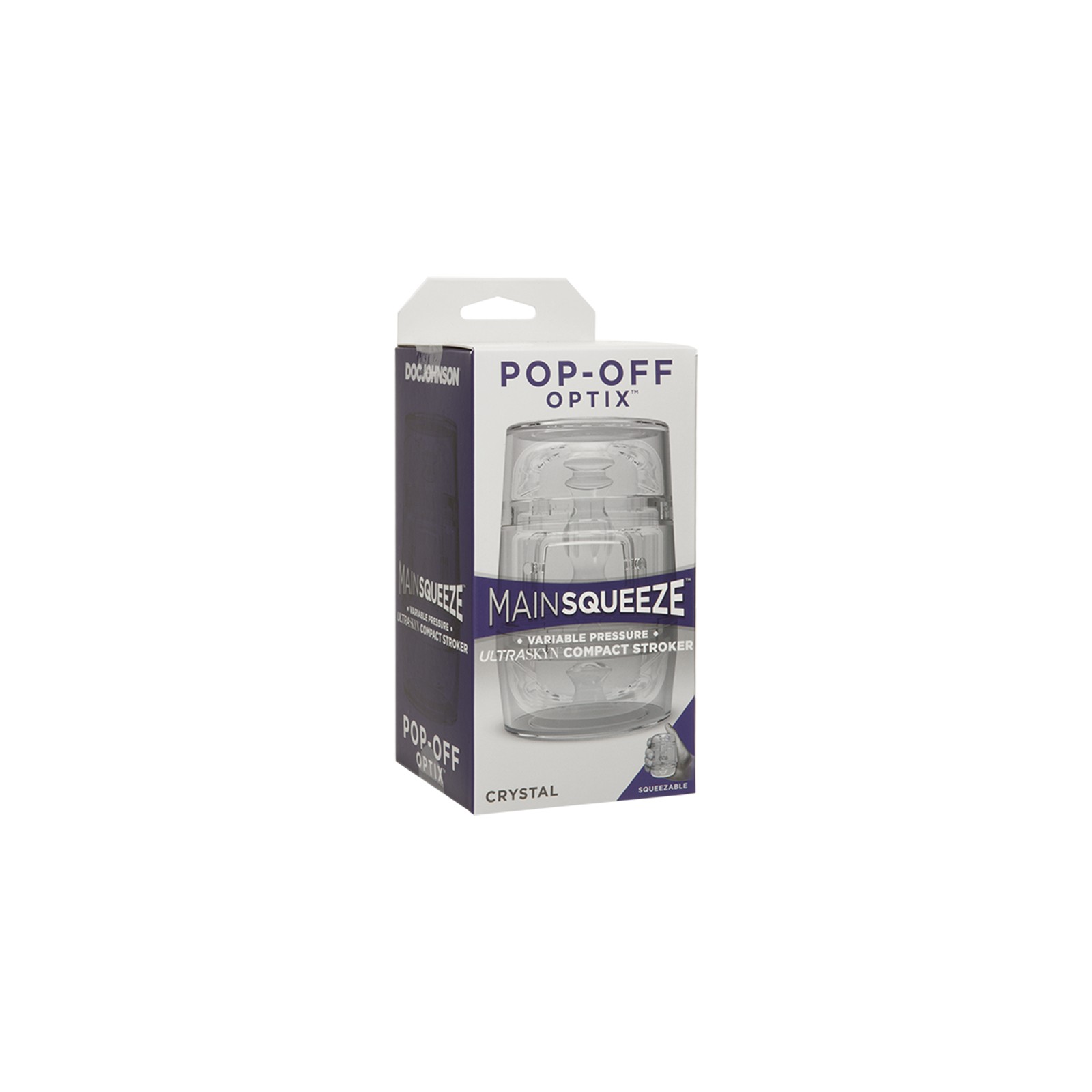 Main Squeeze POP-OFF Cristal Stroker | Control Total