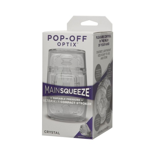 Main Squeeze POP-OFF Cristal Stroker | Control Total