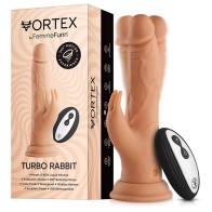 FemmeFunn Vortex Turbo Rabbit 2.0 Dual Stimulation Vibrator