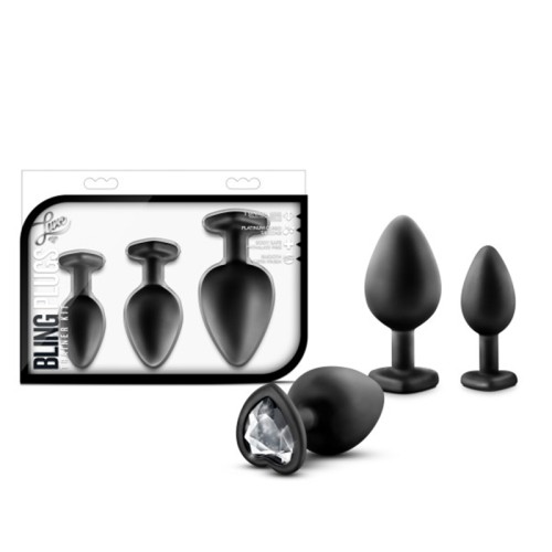 Luxe 3-Piece Bling Plug Training Kit for Beginners