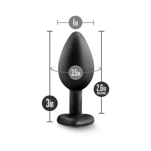 Temptasia Bling Anal Plug with Gem Base - Small