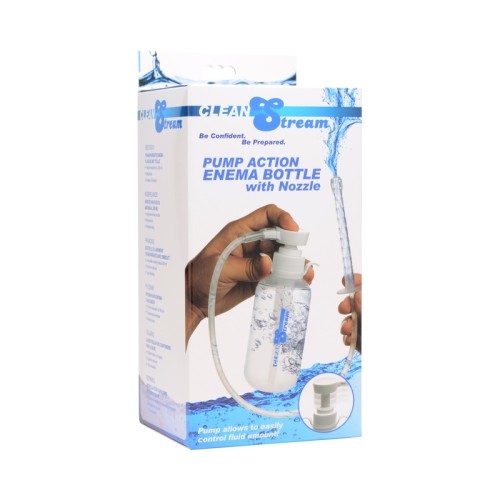 CleanStream Pump Action Enema Bottle - Ultimate Cleansing Tool