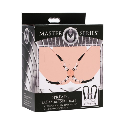 Eslingas para Separar Labios con Pinzas Master Series - Placer Extremo