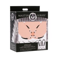 Master Series Labia Spreader Straps with Clamps - Extreme Pleasure