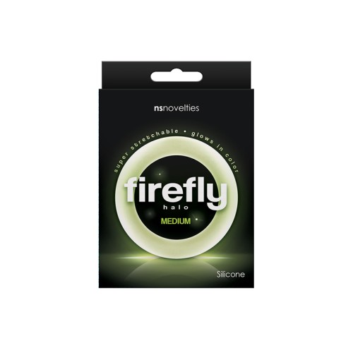 Firefly Halo Cock Ring Medium - Clear