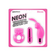 Pipedream Neon Vibrating Couples Kit for Ultimate Pleasure