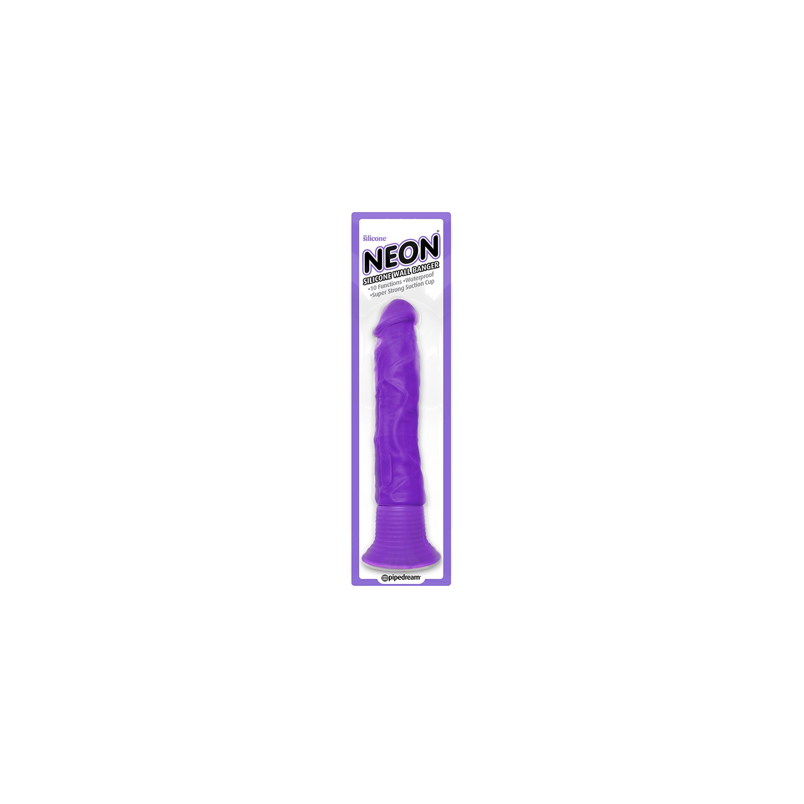 Pipedream Neon Silicone Wall Banger Dildo