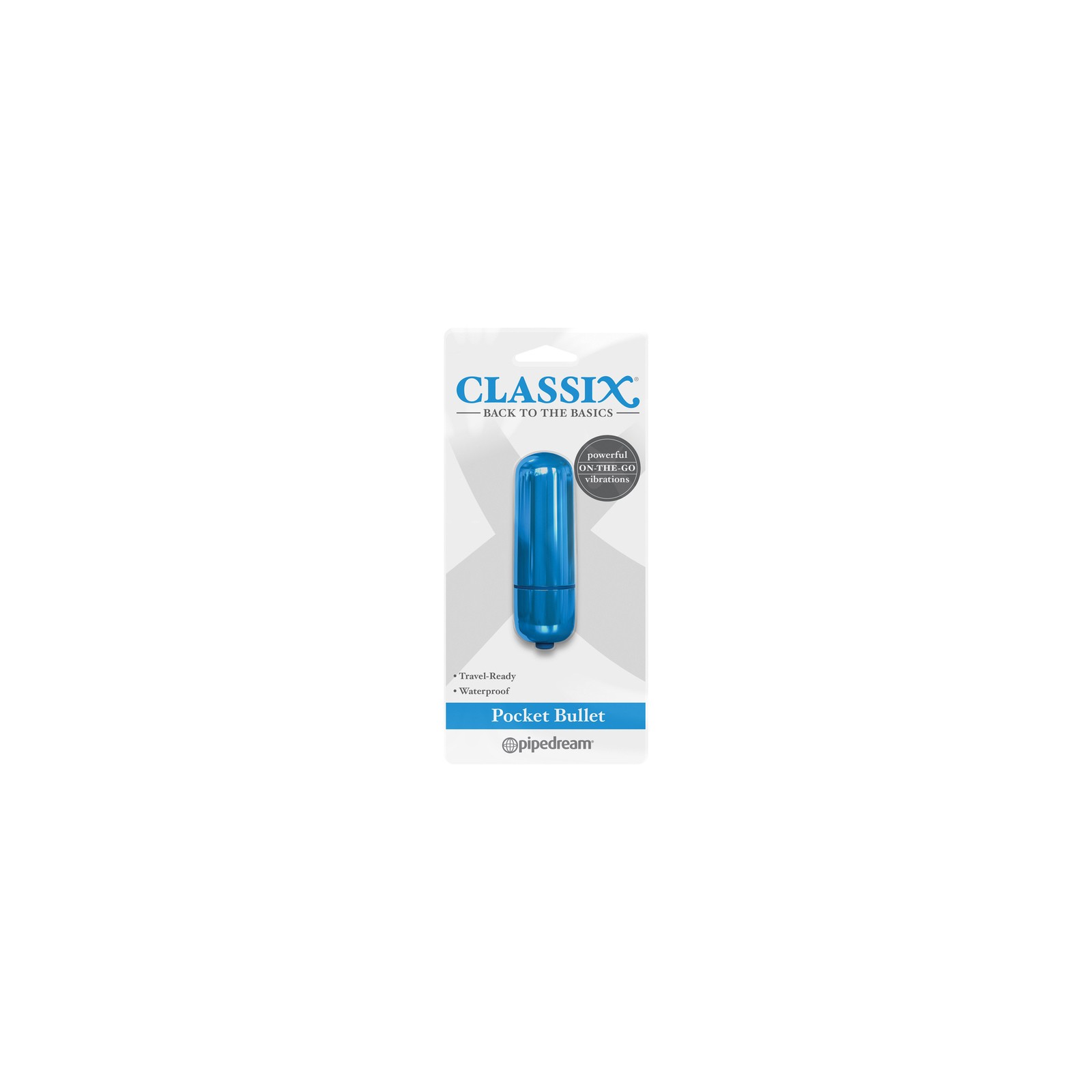 Pipedream Classix Pocket Bullet Vibrator for Discreet Pleasure