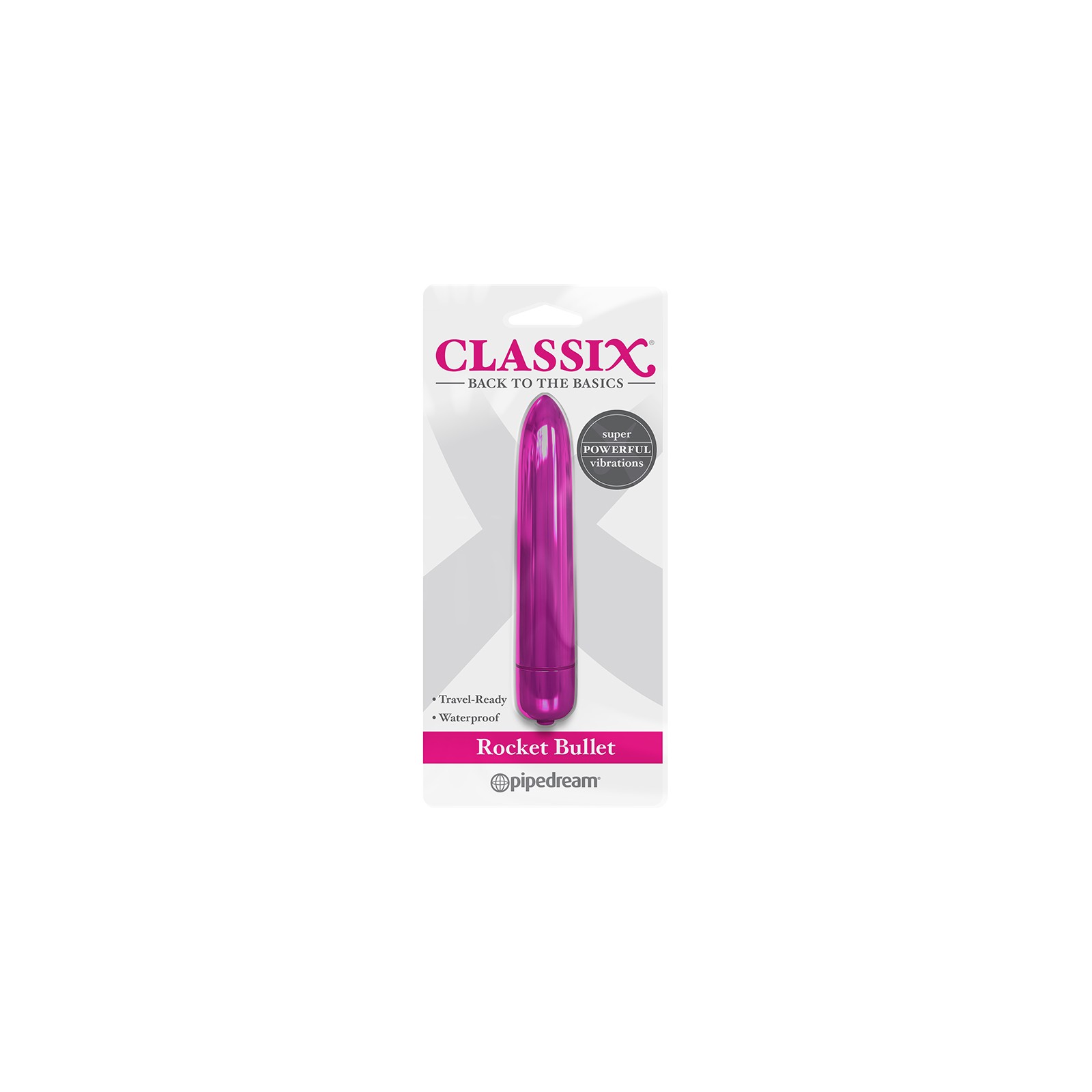 Pipedream Classix Rocket Bullet Vibrator for Discreet Pleasure