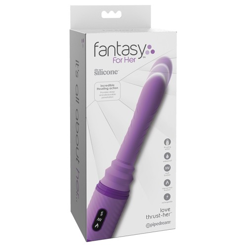 Pipedream Fantasy Thrust-Her Vibrador Silicona Recargable