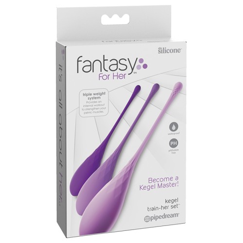 Pipedream Fantasy Kegel Train-Her Set for Enhanced Muscles