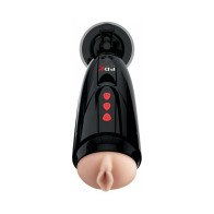 PDX Elite Dirty Talk Vibrating Stroker for Powerful Sensations