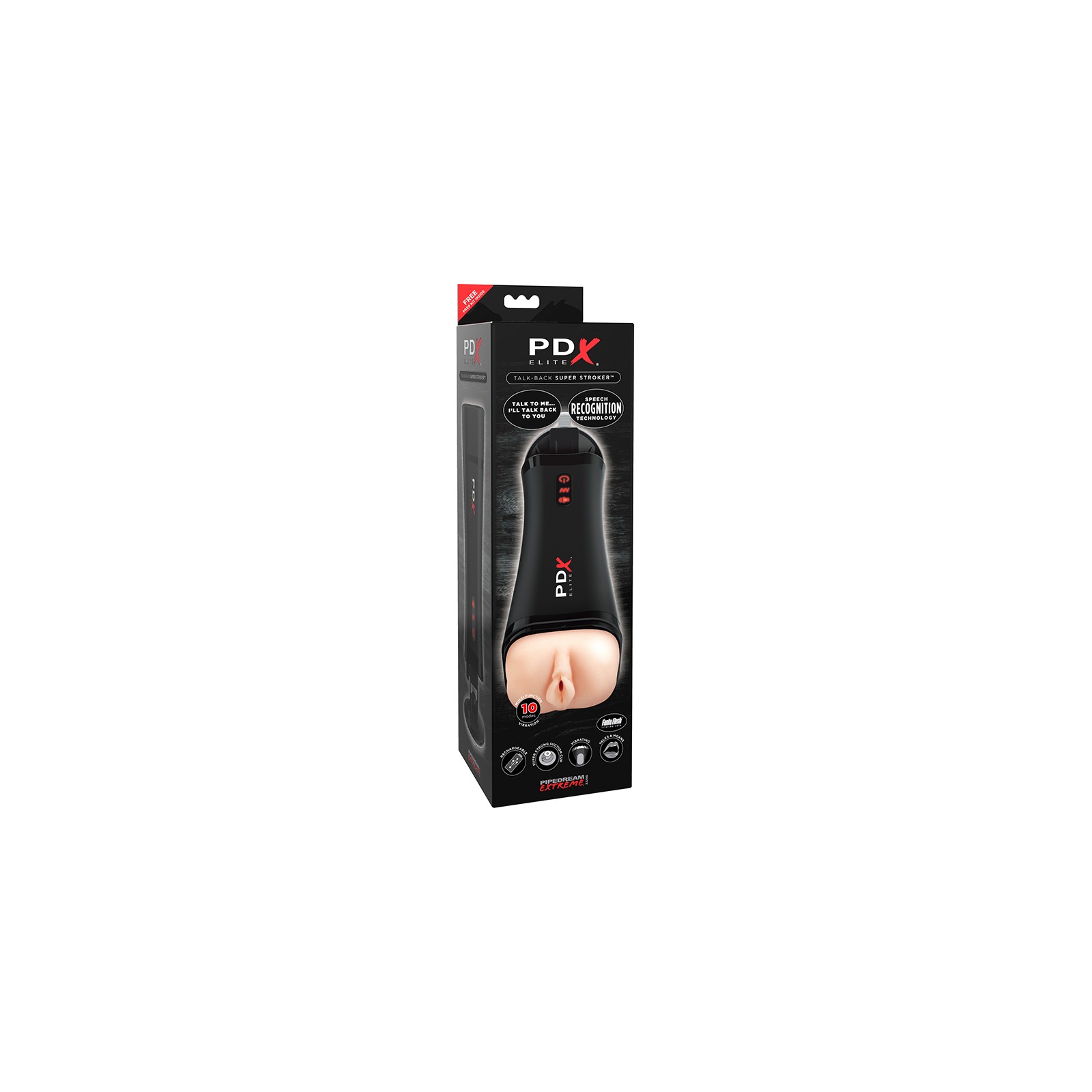 Stroker PDX Elite Talk-Back para Placer Interactivo