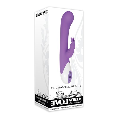 Evolved Enchanted Bunny Vibrador Conejito de Silicona Morado