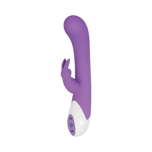 Evolved Enchanted Bunny Silicone Rabbit Vibrator Purple