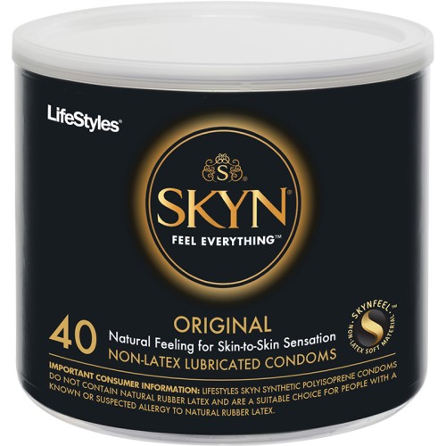 LifeStyles SKYN Bowl 40 Condoms - Ultimate Sensitivity