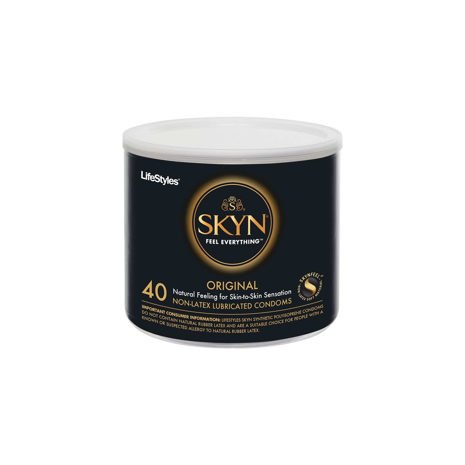 LifeStyles SKYN Bowl 40 Condoms - Ultimate Sensitivity