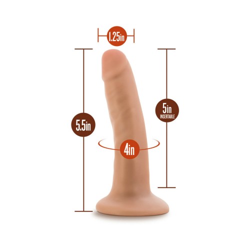 Dr. Skin Dildo Realista de 5.5 pulgadas Beige - Perfecto para Principiantes