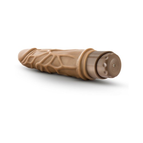 Dr. Skin Vibe 3 Realistic 7.25 Inch Vibrating Dildo Tan