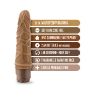 Dildo Vibrador Realista 7.25 Pulgadas Dr. Skin Vibe 3 Tan