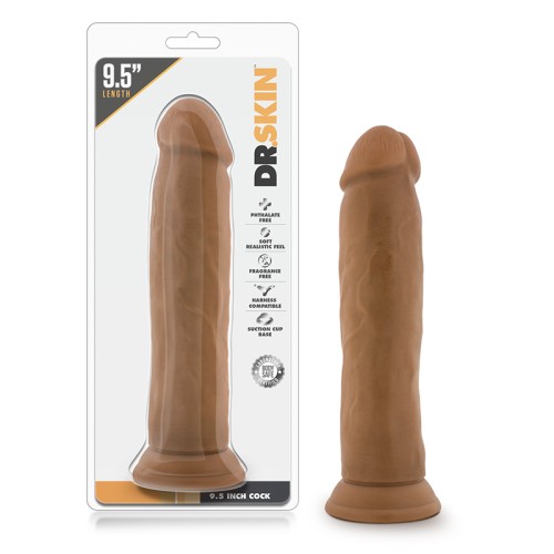 Dr. Skin Dildo Realista de 9.5 in. Color Tan