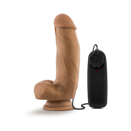 Loverboy MMA Fighter Remote-Controlled 7 in. Vibrating Dildo with Balls