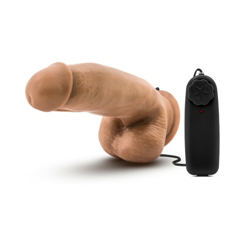 Loverboy MMA Fighter Remote-Controlled 7 in. Vibrating Dildo with Balls