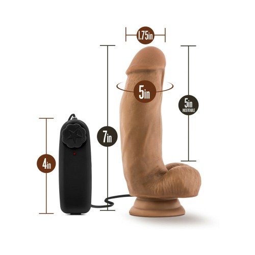 Dong Vibrador con Control Remoto de 7 in. Loverboy Luchador MMA