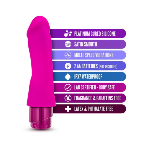 Luxe Marco Vibrating Dildo in Pink