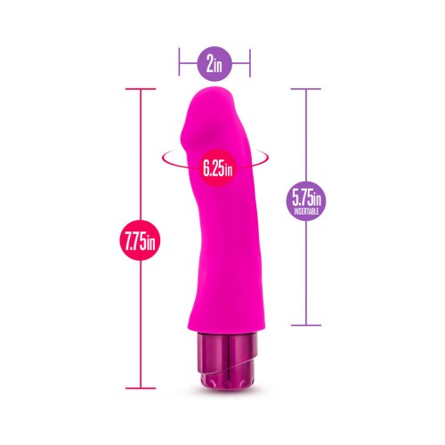 Luxe Marco Vibrating Dildo in Pink